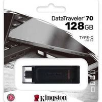 Kingston 128GB USB-C 3.2 Gen 1 DataTraveler 70-DT70/128GB