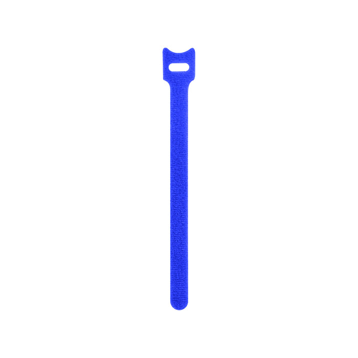 HOOK&LOOP WRAP STRAP 12X200MM BLUE(1PKT OF 100) - NET-HOOK-12X200-BL