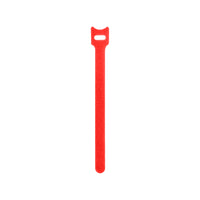 HOOK&LOOP WRAP STRAP 12X200 RED(1PKT OF 100) - NET-HOOK-12X200-R