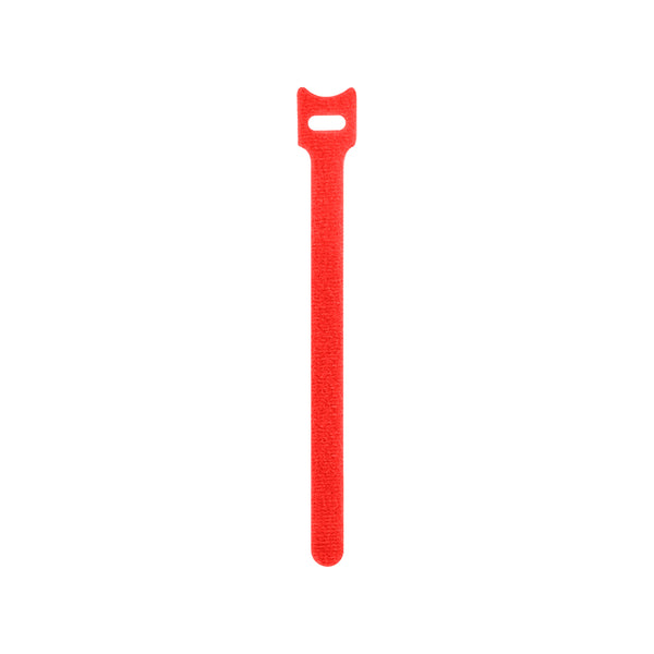 HOOK&LOOP WRAP STRAP 12X200 RED(1PKT OF 100) - NET-HOOK-12X200-R