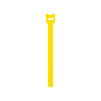 HOOK&LOOP WRAP STRAP 12X200 YELLOW(1PKT OF 100) - NET-HOOK-12X200-Y