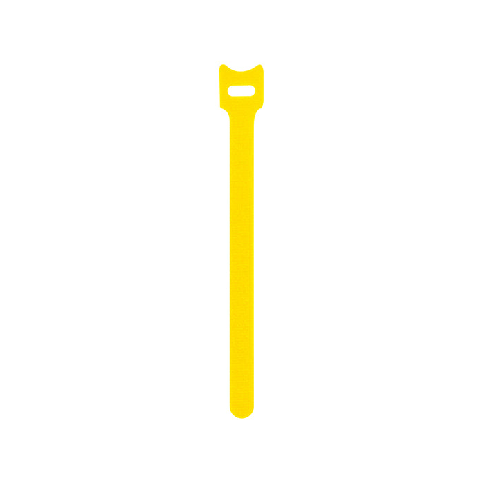 HOOK&LOOP WRAP STRAP 12X200 YELLOW(1PKT OF 100) - NET-HOOK-12X200-Y