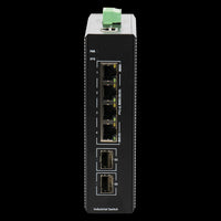 BDCOM 4 Port Gigabit Industrial Switch With 2 SFP - Managed