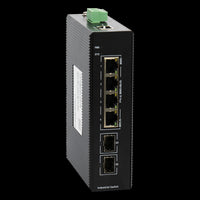BDCOM 4 Port Gigabit Industrial Switch With 2 SFP - Managed