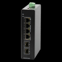 BDCOM 4 Port Gigabit Industrial PoE+ Switch With 2 SFP - Managed