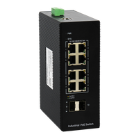 BDCOM 8 Port Gigabit Industrial PoE+ Switch With 2 SFP - Managed-BDCOM-IS200-2S8P