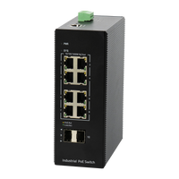 BDCOM 8 Port Gigabit Industrial PoE+ Switch With 2 SFP - Managed-BDCOM-IS200-2S8P