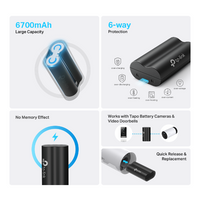 TP-Link Tapo Battery Pack for Tapo C420 Cameras | Tapo A100-TP-TAPO-A100