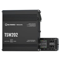 Teltonika 8-Port Industrial Managed PoE+ Switch | TSW202-TTK-TSW202