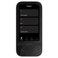 AJAX Security - Black Wireless Keypad Touch Screen | AJAX-KP-TS-B