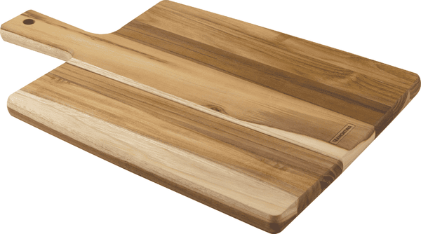 Tramontina Teak Cutting Board with Handle 40x27cm | Wooden Chopping Board for Kitchen Prep