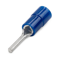 HellermannTyton Pre-Insulated Pin Terminal - Blue, 10mm - Electrical Wire Connector