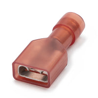 HellermannTyton Red Female Disconnect Terminal - 6.35mm Pre-Insulated Connector