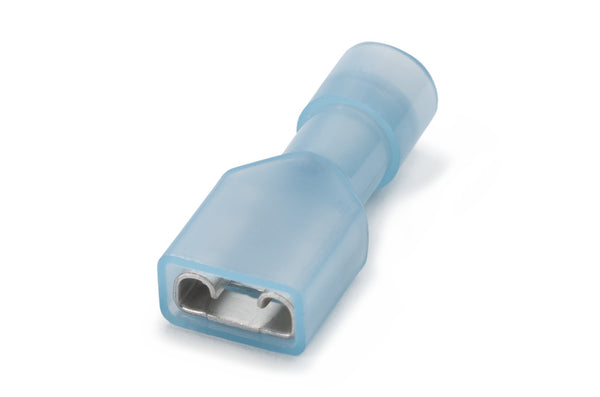 HellermannTyton Blue Male Disconnect Terminal - 6.35mm Pre-Insulated Connector | Buy at Chavda.com
