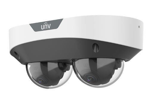 Uniview UNV 2MP LightHunter Dual Lense Fixed Dome IP Camera 2.8mm | IPC3222SS-ADF28K-I1-UN-IPC3222SS-ADF28K-I1