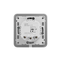 AJAX Security - LightCore 2 Way Wireless Light Switch, SoloButton not included | AJAX-LC-2W-1-GANG