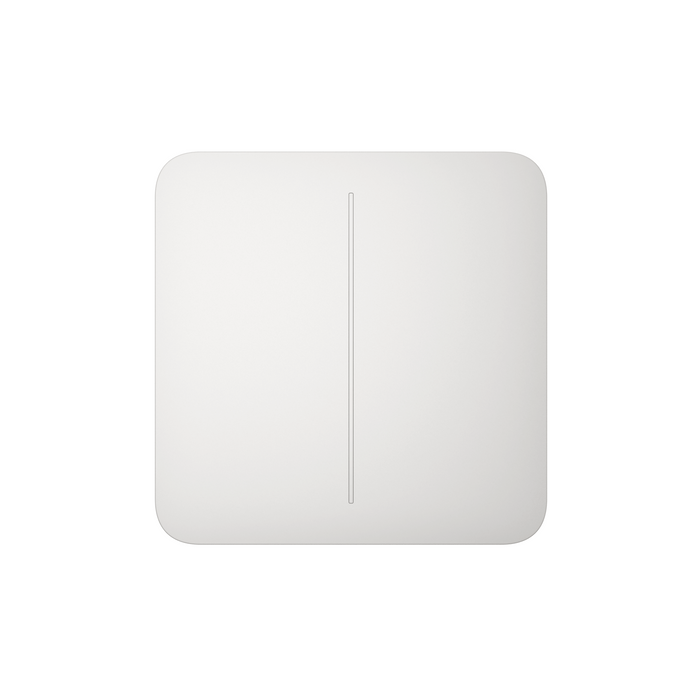 AJAX Security - White SoloButton 2-GANG | AJAX-SB-2-GANG-W-AJAX-SB-2-GANG-W