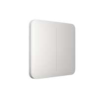 AJAX Security - White SoloButton 2-GANG | AJAX-SB-2-GANG-W-AJAX-SB-2-GANG-W