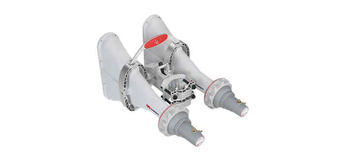 RF elements 5 GHz 90° 4x4 Asymmetrical Horn Antenna