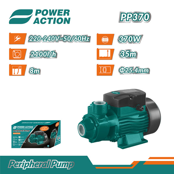 370W Electric Peripheral Water Pump PP370
