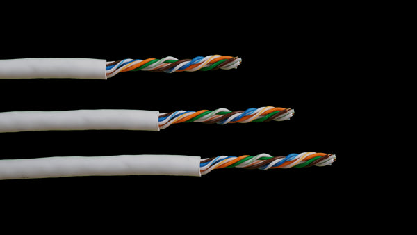 Acconet CAT5e Indoor Ethernet Cable 100m White Solid Copper STP Pull Box | CAT5-100-SC-STP