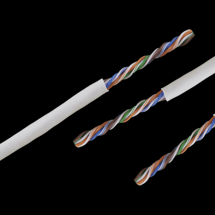 Acconet CAT6 Indoor Ethernet Cable 100m White CCA UTP Pull Box | CAT6-100