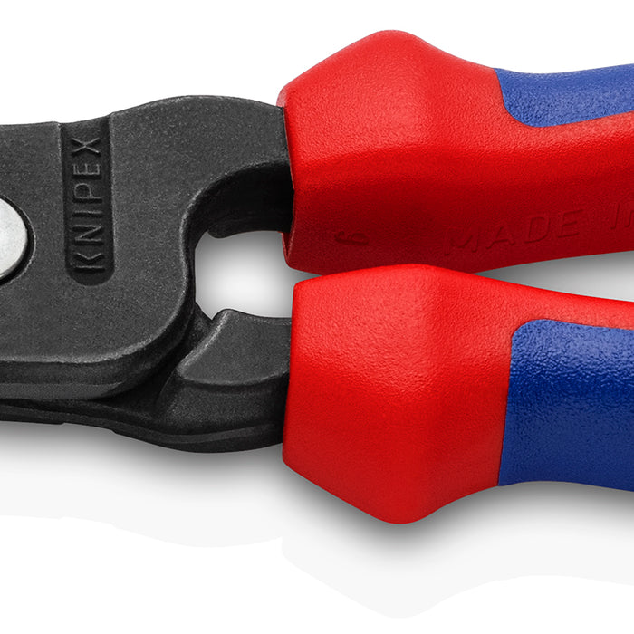 KNIPEX 13 72 200 ME SB WireStripper metric version with multi-component handles black atramentized 200 mm - KNI1372200MESB