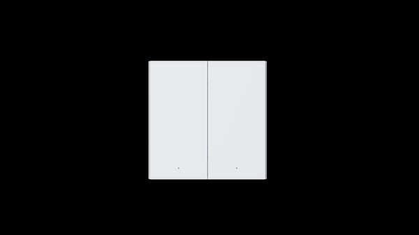 Aqara Smart Wall Switch H1 EU (With Neutral, Double Rocker) | WS-EUK04