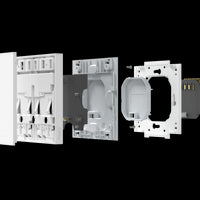 Aqara Smart Wall Switch H1 EU (With Neutral, Double Rocker) | WS-EUK04