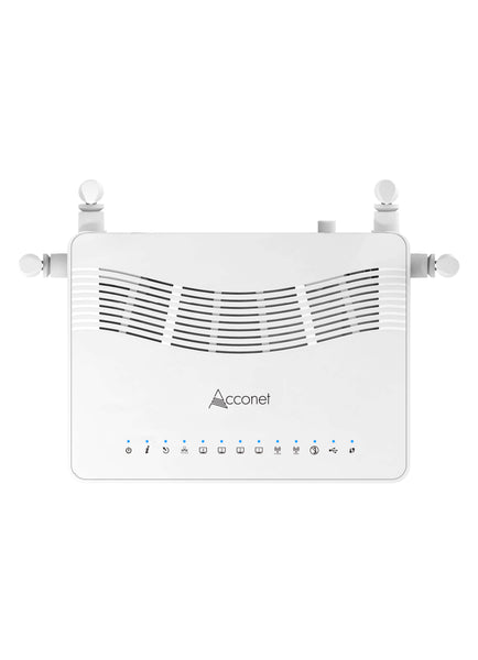 Acconet WiFi 6 xPON 4 Port Gigabit Wireless ONU/ONT