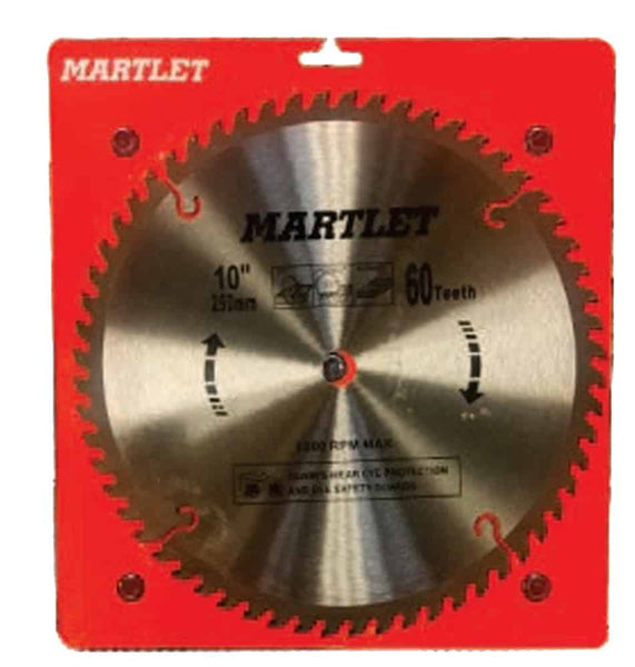 Martlet: TCT Sawblade 250x16x60T - 1390090100