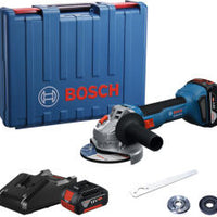 Bosch Cordless Small Angle Grinder GWS 18V-8 2x 4.0Ah -06019N9020