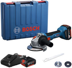 Bosch Cordless Small Angle Grinder GWS 18V-8 2x 4.0Ah -06019N9020