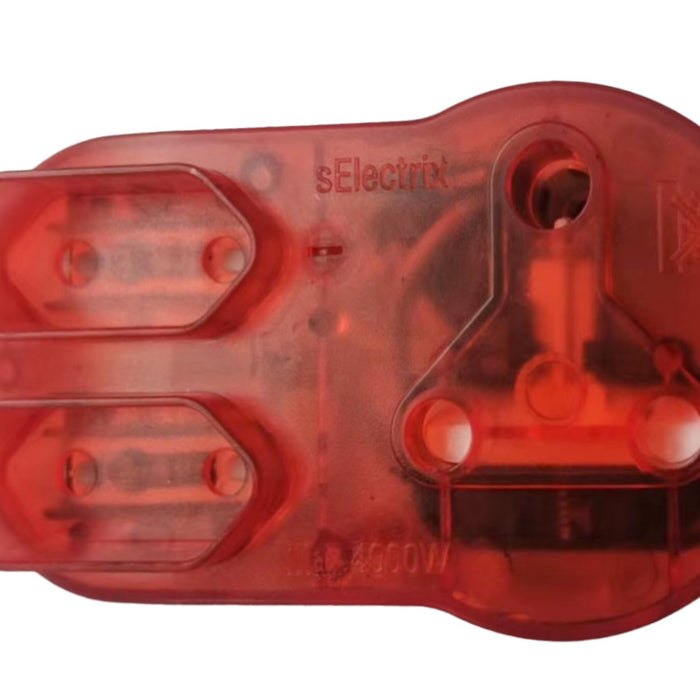 ACCONET Surge Protector Adapter: 16A SA & 2x 5A 2-Pin Sockets for Electrical Surge Protection