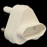 Acconet Adaptor with 1x 5A 2 Pin / Euro Adaptor | AC-PLUG- 2PIN-5A