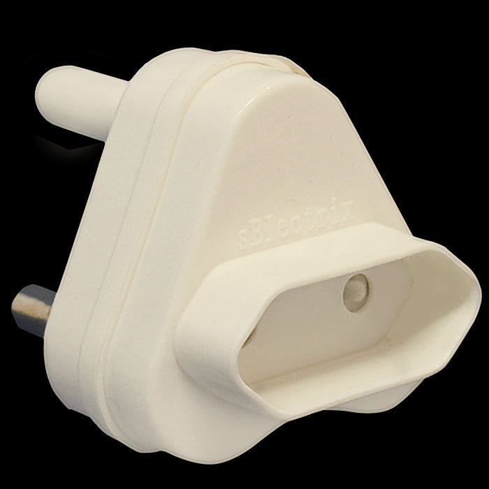 Acconet Adaptor with 1x 5A 2 Pin / Euro Adaptor | AC-PLUG- 2PIN-5A