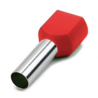 HellermannTyton Terminal Cord End Red 10mm - Wire Connector - Insulated Ferrule - Electric Cable Lug -  chavda.com