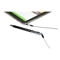 Port Designs Metallic Tip Stylus with 40cm Cable - Black-140228