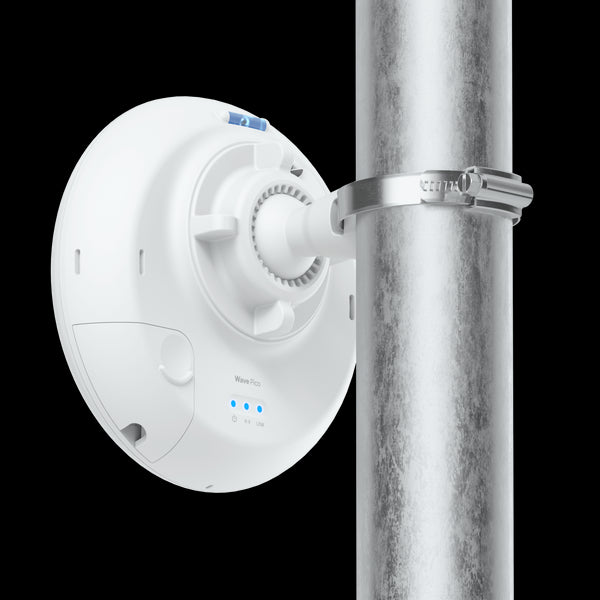 UBIQUITI UISP Wave-Pico: 60GHz/5GHz Wireless PTMP Station on pole. Shop WAVE-PICO at chavda.com!