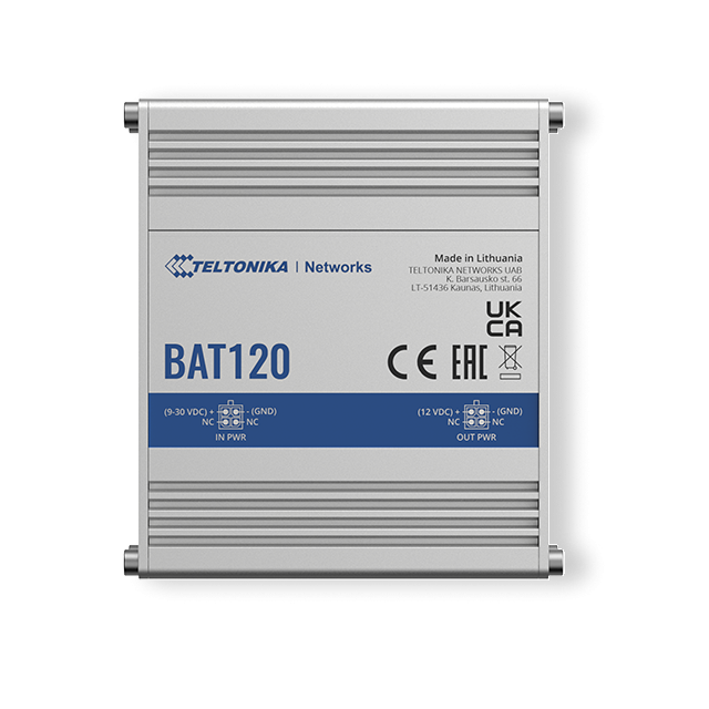 Teltonika Uninterrupted Power Supply | BAT120-TTK-BAT120