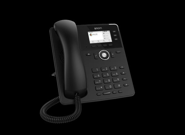 Snom D717 6-line Desktop SIP Phone - No PSU Included - Wide Colour TFT Display - USB