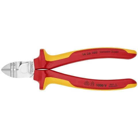 Knipex SIDE CUTTER WIRE STRIPPER COMBO. - VDE 1000V - KPX1426160