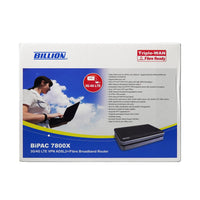BILLION BiPAC 7800NX Wireless-N 300Mbps, Fibre-ready Triple-Wan ADSL2+ router