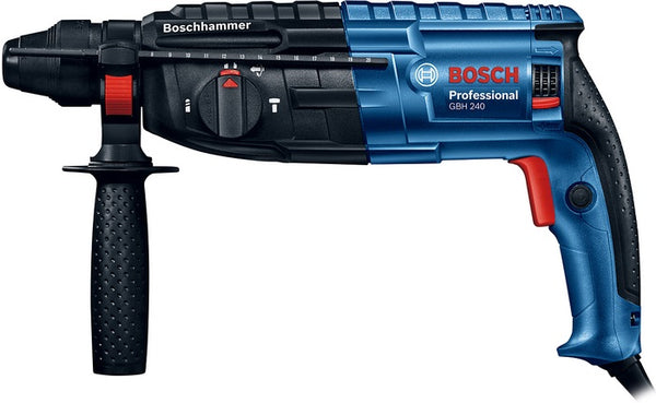 Rotary Hammer with SDS plus GBH 240 Professional The new standard in concrete drilling!