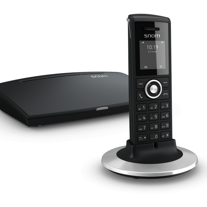 Snom M325 Singlecell 20-line DECT Bundle - No PSU incl, includes M300 Base Station & M25 DECT Phone-SNOM-M325