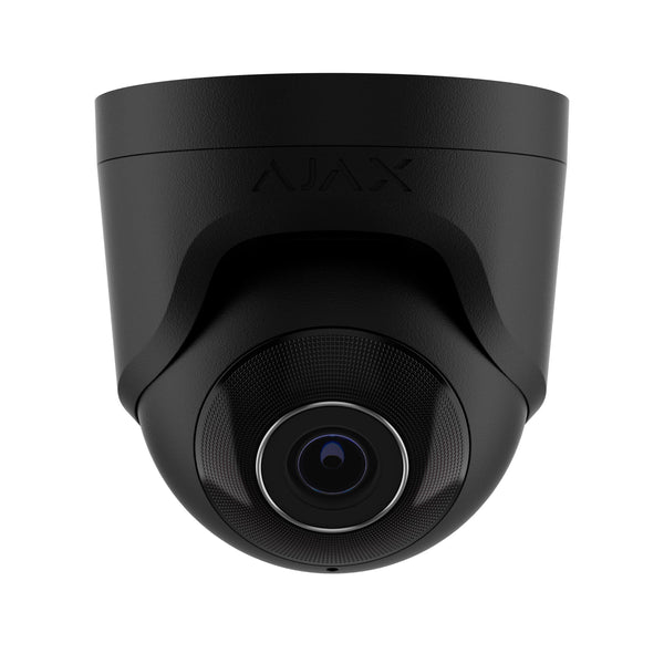 AJAX Security - 5MP IP Black Turret Camera with a 4.00 mm focused Lens | AJAX-TURRET-5MP-4-B