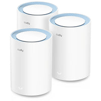 Cudy Dual Band 1200Mbps WiFi 5 Fast Ethernet Mesh 3 Pack | M1200 (3-Pack)