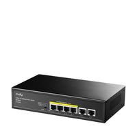 Cudy 6 Port Fast Ethernet, 4 Port PoE 60W Switch | FS1006P