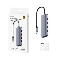 Cudy 6-in-1 4K 5Gbps USB-C HDMI Hub | UH500