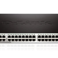 D-Link 48-Port 10/100/1000Mbps with 4 Combo SFP Smart Switch. D-Link Consumer